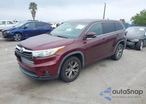 2015 Toyota Highlander Le Plus V6 z USA, uszkodzony, nr VIN 5TDZKRFH0FS115786